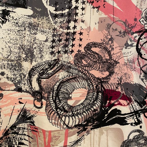 Laura Petites Graphic Blouse - Picture 4 of 4